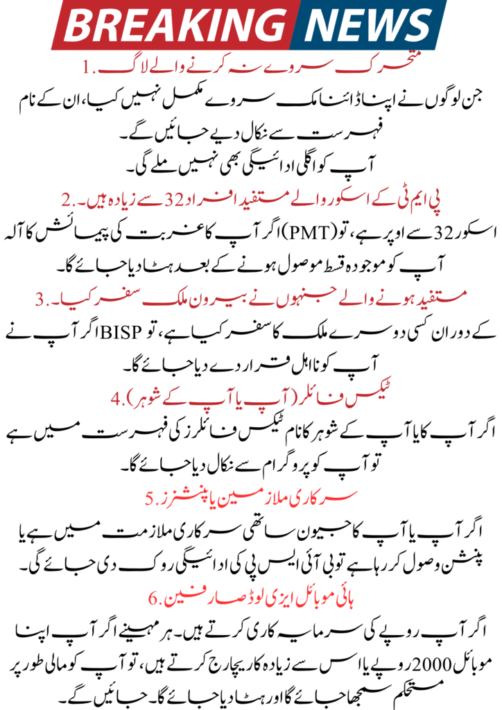 Who Will Be Removed in BISP 8171 New Update 2025 2 Who Will Be Removed in BISP 8171 New Update 2025