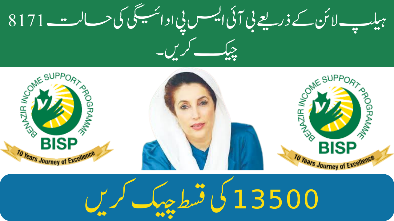 BISP Payment Check Status